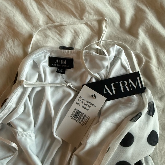 AFRM Romy Polka Dot Maxi Dress - Picture 3 of 3